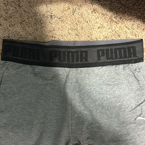 Puma Grey Jogger Sweatpants - Picture 3 of 5